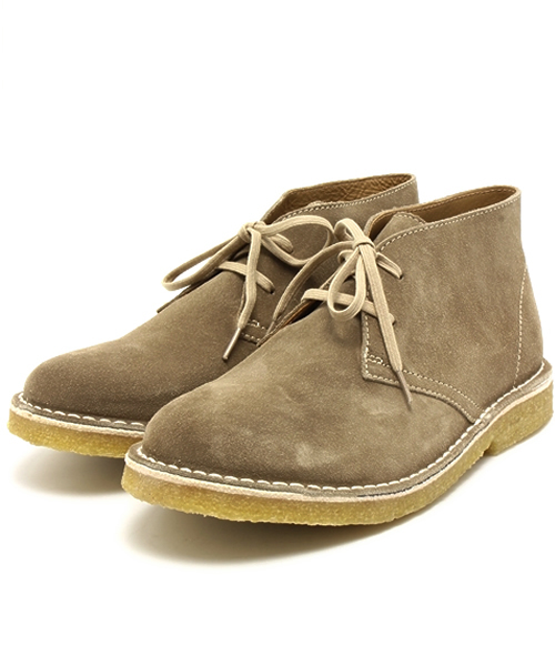 green label relaxing（グリーンレーベルリラクシング）の「[ダナッサ]DANASSA GLR SUEDE チャッカブーツ ◆（ブーツ・メンズ・ダークブラウン/ネイビー/ベージュ/ブラック・43/40/42/41）」の3枚目の写真