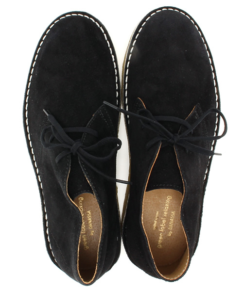 green label relaxing（グリーンレーベルリラクシング）の「[ダナッサ]DANASSA GLR SUEDE チャッカブーツ ◆（ブーツ・メンズ・ダークブラウン/ネイビー/ベージュ/ブラック・43/40/42/41）」の6枚目の写真