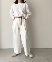 CANAL JEAN | RED CHOP WORKS(レッドチョップワークス) 裏毛ラグランクロップドトレーナー(スウェット)