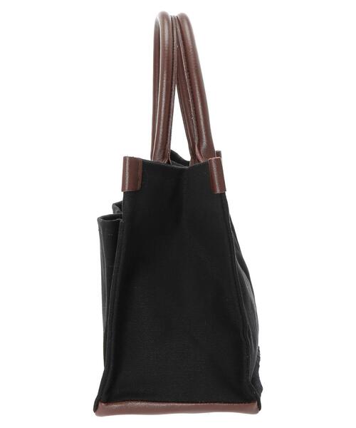 CRAFT STANDARD BOUTIQUE(クラフトスタンダードブティック)の「ガーデンバッグ *(トートバッグ・レディース・ブラック/オフホワイト・FREE)」の7枚目の写真