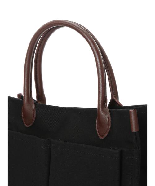 CRAFT STANDARD BOUTIQUE(クラフトスタンダードブティック)の「ガーデンバッグ *(トートバッグ・レディース・ブラック/オフホワイト・FREE)」の8枚目の写真