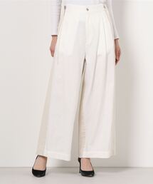 RITO | RITOコットンリネンバッグギャザーワイドパンツ(その他パンツ)