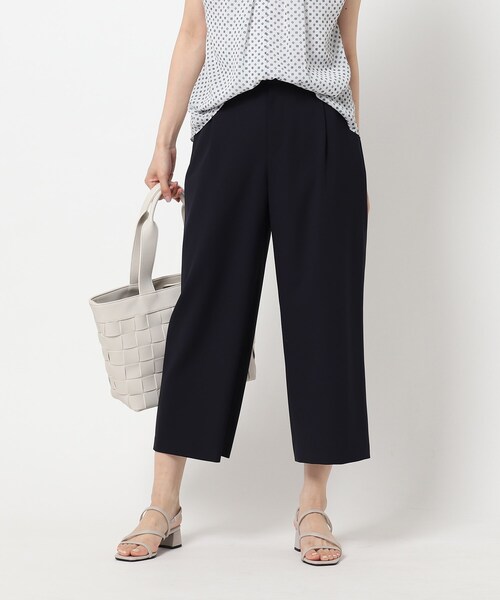 セール 洗える ライトツイルワイドクロップドパンツ その他パンツ Reflect リフレクト のファッション通販 Zozotown