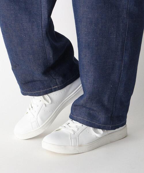 smart pink（スマートピンク）の「◆【手洗い可】リネンコクーンワイドデニム（その他パンツ・レディース・アイボリー/ネイビー・88）」の11枚目の写真