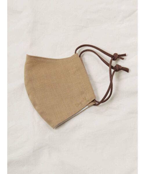 Ungrid（アングリッド）の「Ungridコットンリネンマスク（マスク・レディース・アイボリー/ベージュ/ダークブラウン・FREE）」の14枚目の写真