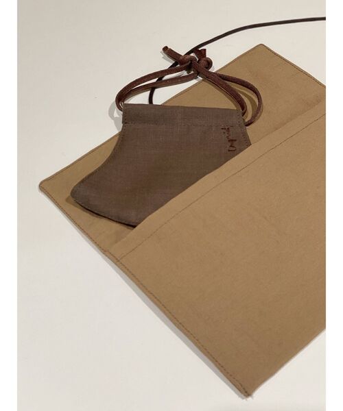 Ungrid（アングリッド）の「Ungridコットンリネンマスク（マスク・レディース・アイボリー/ベージュ/ダークブラウン・FREE）」の17枚目の写真