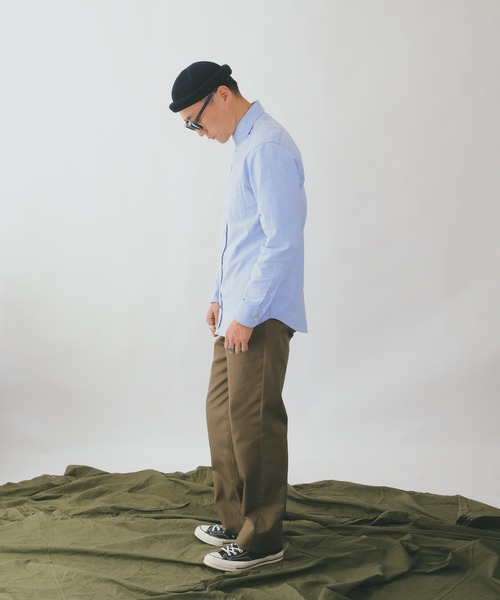 MILITARY（ミリタリー）の「実物 新品 イタリア軍 チノパンツ（チノパンツ・メンズ・ブラウン・48/52/54/50）」の4枚目の写真