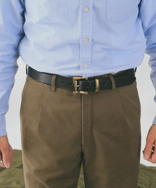 MILITARY（ミリタリー）の「実物 新品 イタリア軍 チノパンツ（チノパンツ・メンズ・ブラウン・48/52/54/50）」の5枚目の写真