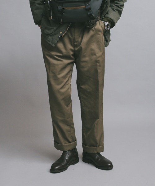 MILITARY（ミリタリー）の「実物 新品 イタリア軍 チノパンツ（チノパンツ・メンズ・ブラウン・48/52/54/50）」の17枚目の写真