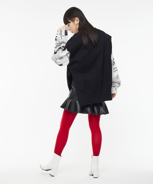 Narcissus（ナルシス）の「【Narcissus】Vニットベスト（ベスト・レディース・グリーン/グレー/ブラック・FREE）」の13枚目の写真