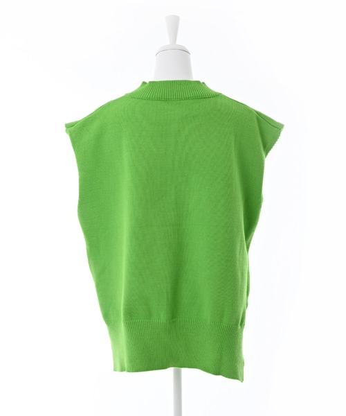 Narcissus（ナルシス）の「【Narcissus】Vニットベスト（ベスト・レディース・グリーン/グレー/ブラック・FREE）」の15枚目の写真