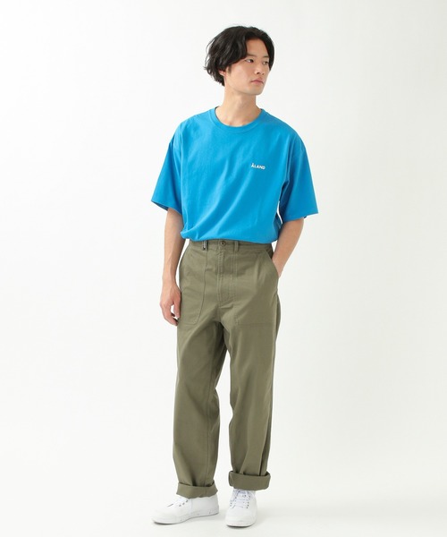 ALAND(エーランド)の「ALAND/ALANDロゴクルーT 2941485(Tシャツ/カットソー・レディース・ホワイト/ブラック/パープル/ブルー・MEDIUM/LARGE)」の12枚目の写真