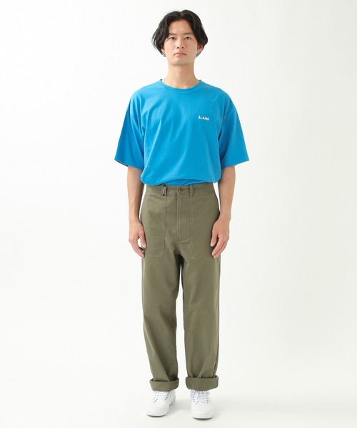 ALAND(エーランド)の「ALAND/ALANDロゴクルーT 2941485(Tシャツ/カットソー・レディース・ホワイト/ブラック/パープル/ブルー・MEDIUM/LARGE)」の15枚目の写真