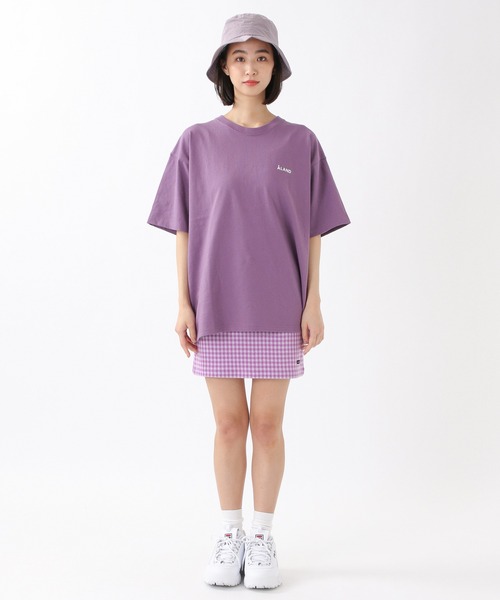 ALAND(エーランド)の「ALAND/ALANDロゴクルーT 2941485(Tシャツ/カットソー・レディース・ホワイト/ブラック/パープル/ブルー・MEDIUM/LARGE)」の10枚目の写真