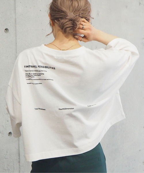 新品mameショート丈Ｔシャツ ショート丈シンプルロゴTシャツ la primavera online store