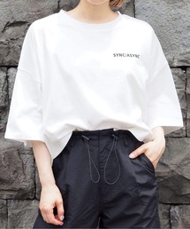 【2025SS新色登場!】ショート丈前後プリントTシャツ
