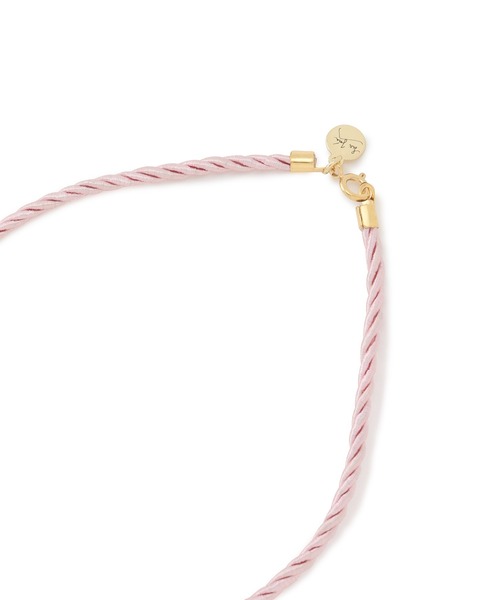 MADEMOISELLE ROPE'（マドモアゼル ロペ）の「【Sisi Joia】フラワーネックレス（ネックレス・レディース・ネイビー/オレンジ・FREE）」の9枚目の写真