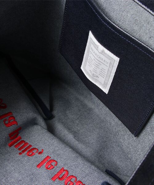 BEARDSLEY（ビアズリー）の「刺繍トート（トートバッグ・レディース・インディゴブルー・FREE）」の5枚目の写真