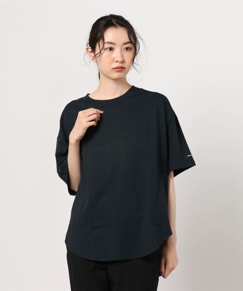 MANASTASH(マナスタッシュ)の「MANASTASH/マナスタッシュ SHELTEC BIG TEE シェルテックビッグティー(Tシャツ/カットソー・レディース・ホワイト/ブラック/ベージュ/カーキ/その他・FREE)」の3枚目の写真