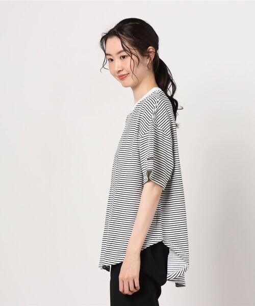 MANASTASH(マナスタッシュ)の「MANASTASH/マナスタッシュ SHELTEC BIG TEE シェルテックビッグティー(Tシャツ/カットソー・レディース・ホワイト/ブラック/ベージュ/カーキ/その他・FREE)」の6枚目の写真