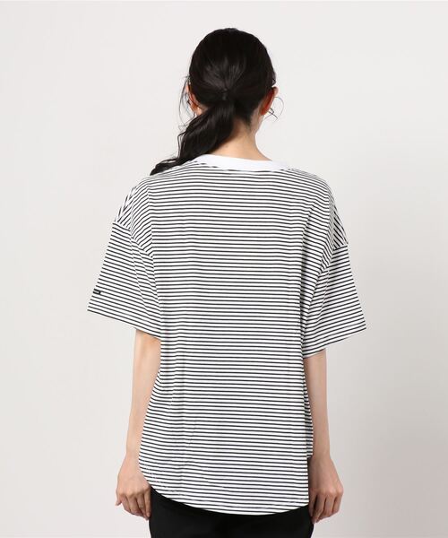 MANASTASH(マナスタッシュ)の「MANASTASH/マナスタッシュ SHELTEC BIG TEE シェルテックビッグティー(Tシャツ/カットソー・レディース・ホワイト/ブラック/ベージュ/カーキ/その他・FREE)」の7枚目の写真