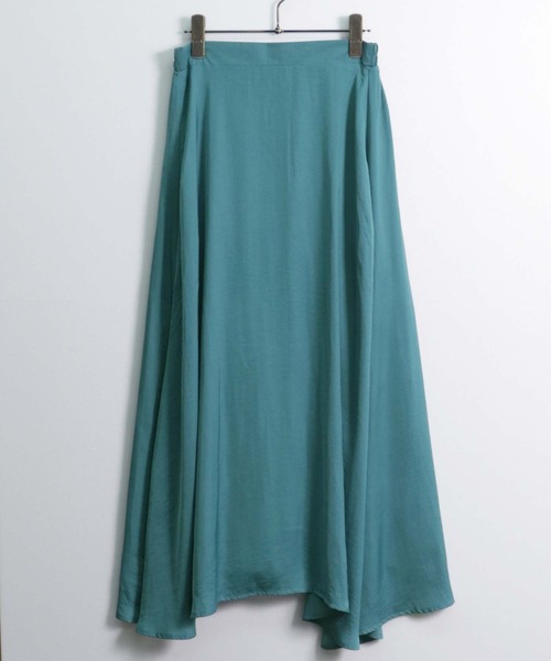 HER CLOSET（ハークローゼット）の「【HERCLOSET】エアリーフレアマキシスカート（スカート・レディース・ブラック/ピンクベージュ/テラコッタ/ターコイズブルー・M）」の19枚目の写真