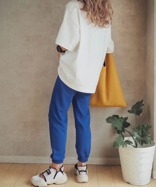 HWG_5（エイチダブルゴー）の「スウェットパンツ（その他パンツ・レディース・ホワイト/ブラック/ブルー・FREE）」の9枚目の写真