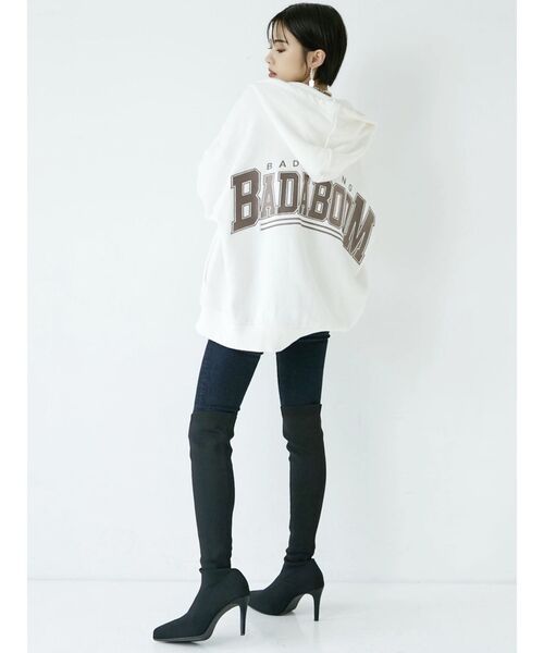 GYDA(ジェイダ)の「ハイウエストボタンスキニーデニム パンツ(デニムパンツ・レディース・ライトブルー/インディゴブルー・XX-SMALL/X-SMALL/SMALL/MEDIUM)」の7枚目の写真