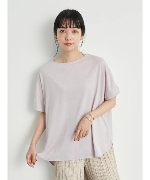 earth music&ecology(アースミュージックアンドエコロジー)の「バックフリルプルオーバー *(Tシャツ/カットソー・レディース・ホワイト/ラベンダー/ミント/サックスブルー・FREE)」の15枚目の写真