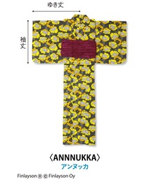 フィンレイソン アンヌッカ 親子浴衣 フィンレイソン ジュニア浴衣（ゆかた）〈アンヌッカ〉｜Live in