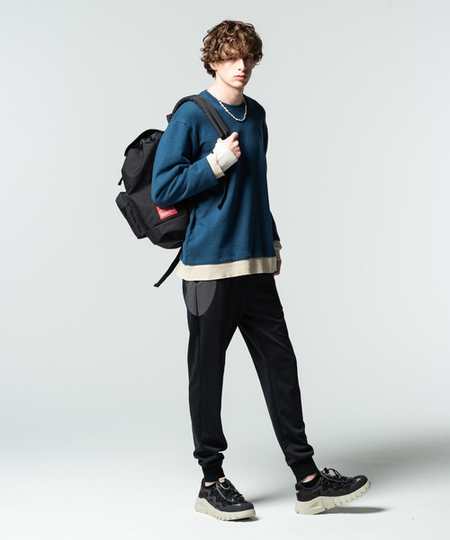 glamb（グラム）の「Brain bee back pack by Manhattan Portage / ブレインビーバックパックバイマンハッタンポーテージ（バックパック/リュック・メンズ・ブラック・FREE）」の9枚目の写真