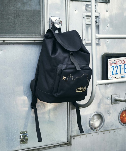 glamb（グラム）の「Brain bee back pack by Manhattan Portage / ブレインビーバックパックバイマンハッタンポーテージ（バックパック/リュック・メンズ・ブラック・FREE）」の16枚目の写真