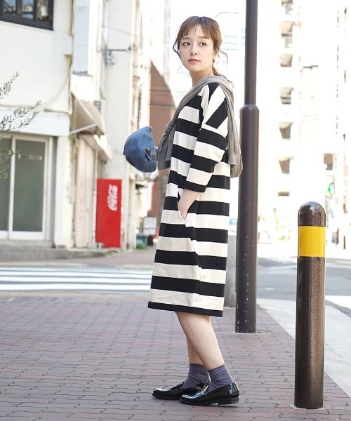 セール シミヘン加工 フレンチバスク ドロップショルダーコクーンワンピース ボーダー 無地 ワンピース Zootie ズーティー のファッション通販 Zozotown セール シミヘン加工 フレンチバスク ドロップショルダーコクーンワンピース ボーダー 無地 ワンピース Zootie ズーティー のファッション通販 Zozotown