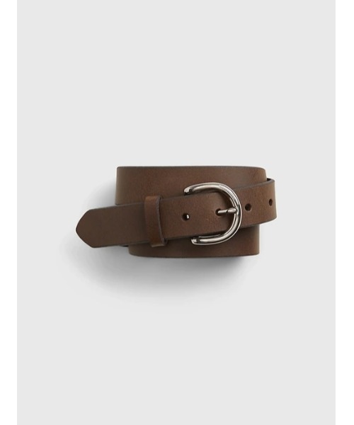 GAP（ギャップ）の「クラシックレザーベルト（ベルト・レディース・ブラック/ブラウン・S/M/L）」の2枚目の写真