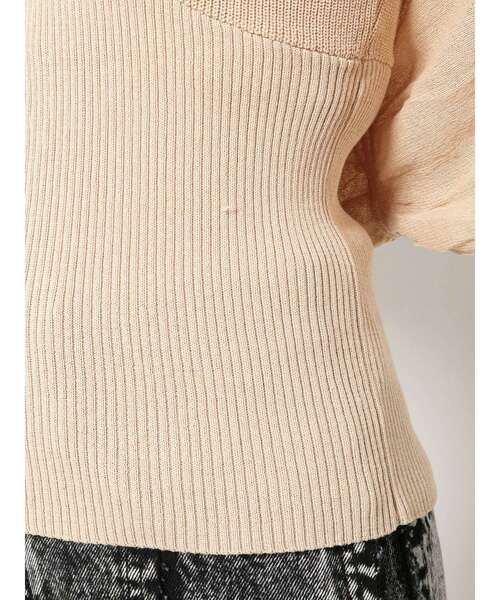 EMODA(エモダ)の「シャーリングボレロニットセット(カーディガン/ボレロ・レディース・ベージュ/ブラック/グリーン・FREE)」の15枚目の写真