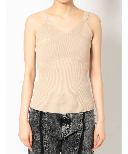 EMODA(エモダ)の「シャーリングボレロニットセット(カーディガン/ボレロ・レディース・ベージュ/ブラック/グリーン・FREE)」の16枚目の写真