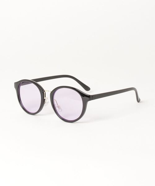 WEGO(ウィゴー)の「WEGO/コンビボストンカラーレンズ(サングラス・メンズ・パープル/ブルー・FREE)」の1枚目の写真