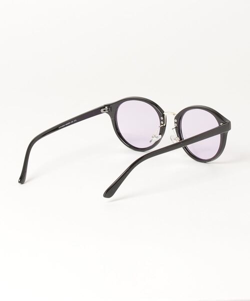 WEGO(ウィゴー)の「WEGO/コンビボストンカラーレンズ(サングラス・メンズ・パープル/ブルー・FREE)」の4枚目の写真