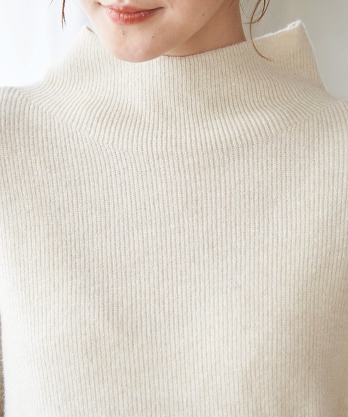 ROPE' PICNIC(ロペピクニック)の「メレンゲニットハイネックプルオーバー(ニット/セーター・レディース・オフホワイト/グリーン系その他2/ブルー系その他4/パープル系その他/イエロー/ブラック・38)」の17枚目の写真