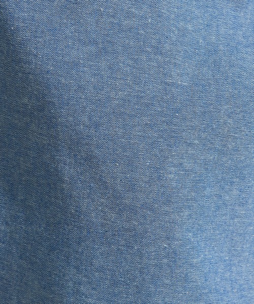 ONIGIRI（オニギリ）の「ボーイフレンドシャツ（シャツ/ブラウス・レディース・ホワイト/ストライプ/ブルー系・FREE）」の5枚目の写真