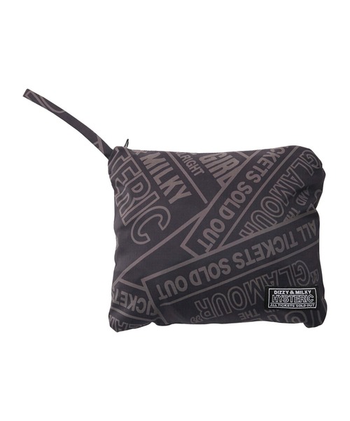 HYSTERIC GLAMOUR（ヒステリックグラマー）の「DIZZY＆MILKY柄 パッカブルブルゾン（ブルゾン・メンズ・ブラック/ターコイズブルー・SMALL/MEDIUM/LARGE/X-LARGE）」の3枚目の写真