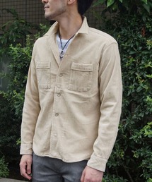 NICOLE CLUB FOR MEN | ブライトコーデュロイ　シャツブルゾン(シャツ/ブラウス)