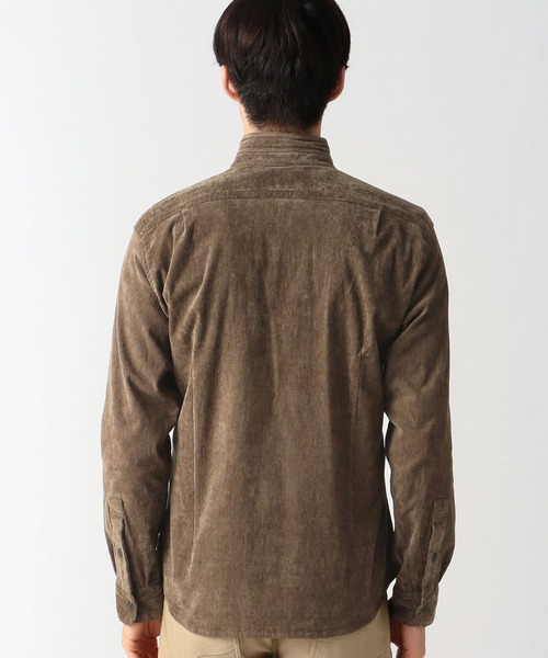 NICOLE CLUB FOR MEN（ニコルクラブフォーメン）の「ブライトコーデュロイ　シャツブルゾン（シャツ/ブラウス・メンズ・モカ/その他/ブラック/ライトベージュ・MEDIUM/X-LARGE/LARGE）」の5枚目の写真