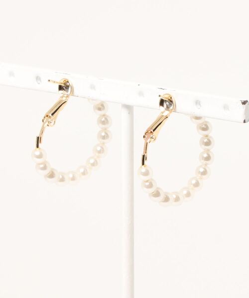 natural couture(ナチュラルクチュール)の「アソートパールピアス(ピアス(両耳用)・レディース・シルバー/ゴールド・FREE)」の3枚目の写真