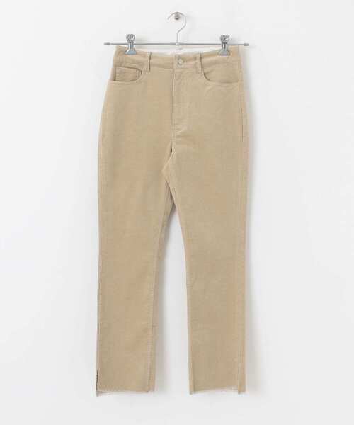 URBAN RESEARCH（アーバンリサーチ）の「カットオフコーデュロイスリムパンツ（その他パンツ・レディース・ベージュ/オフホワイト/ブラウン系その他/ブルー系その他・38/36）」の16枚目の写真