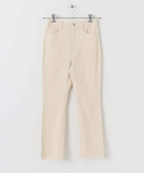 URBAN RESEARCH（アーバンリサーチ）の「カットオフコーデュロイスリムパンツ（その他パンツ・レディース・ベージュ/オフホワイト/ブラウン系その他/ブルー系その他・38/36）」の14枚目の写真