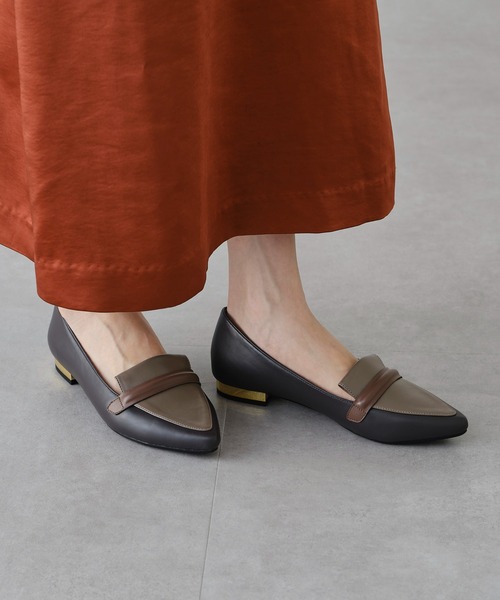 ORiental TRaffic（オリエンタルトラフィック）の「チューブベルトマルチカラーパンプス/11306（パンプス・レディース・ブラック/パープル/グリーン・40/38/39/41/35/36/37/34/42）」の3枚目の写真