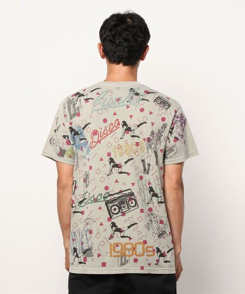 Kare／ME（カーミー）1980総柄Tシャツ Kare/ME tシャツ Kare/ME（カーミー）1980総柄Tシャツ メンズ