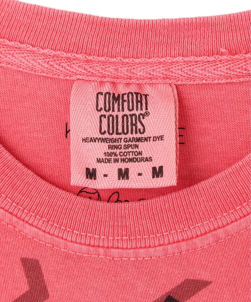 Kare/ME（カーミー）の「Kare/ME（カーミー）1980総柄Tシャツ（Tシャツ/カットソー・メンズ・ベージュ/ピンク/ホワイト・MEDIUM/LARGE）」の10枚目の写真