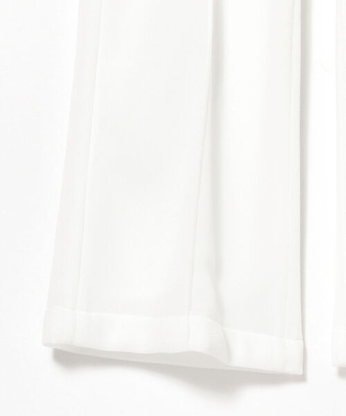 Ray BEAMS（レイビームス）の「Ray BEAMS / シアー ダンボール パンツ（その他パンツ・レディース・ホワイト/チャコールグレー・1/0）」の11枚目の写真